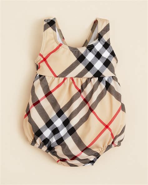 infant burberry bathing suit|burberry toddler girl bathing suit.